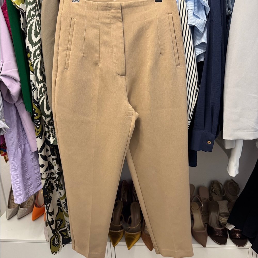 Zara Classic Tan Women's Trousers